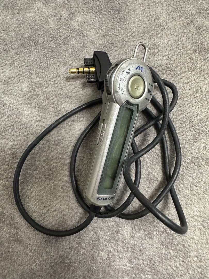 激レア!! SHARP MD-SS421-S ポータブルMDプレーヤー