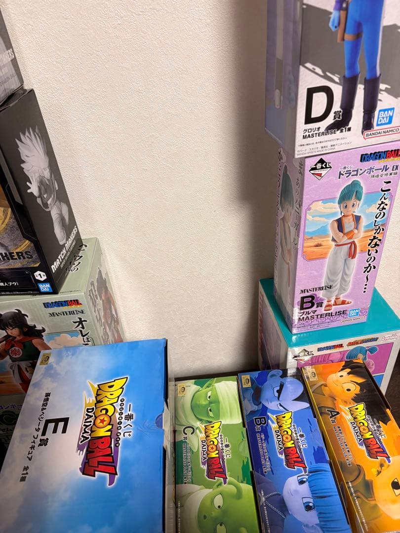 ドラゴンボール フィギュアセット 悟空　ブルマ　幼少期　如意棒