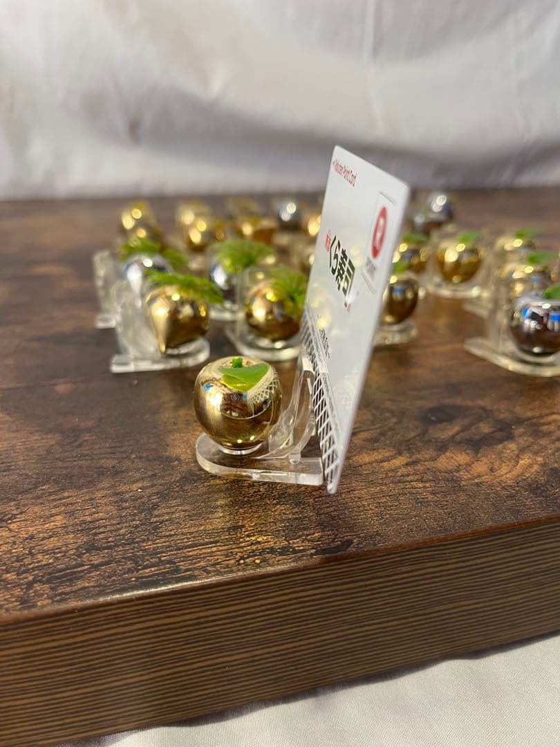 鉄製　りんご　野菜　名刺スタンド等