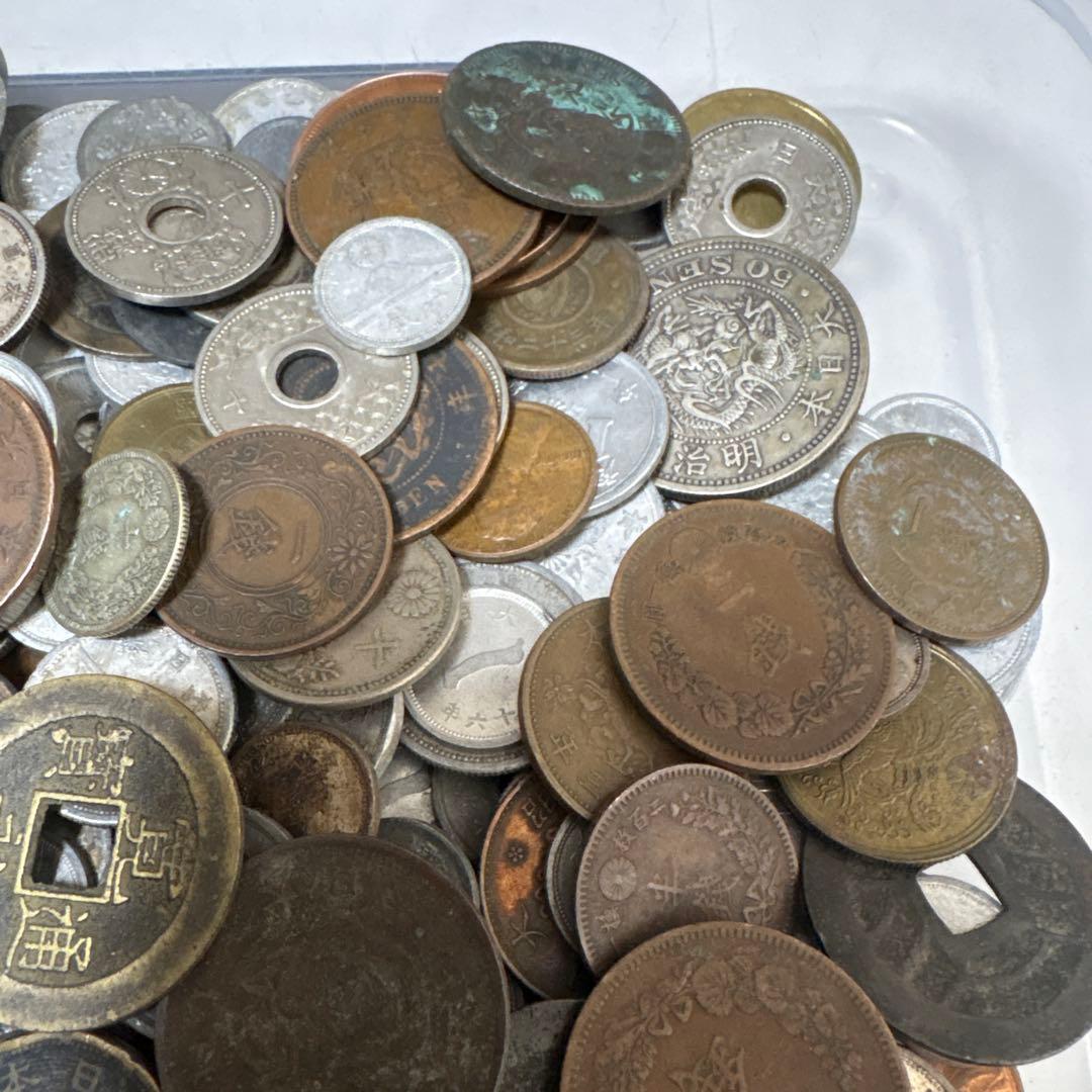 古銭まとめ　1147g 銀貨　50銭銀貨、10銭銀貨