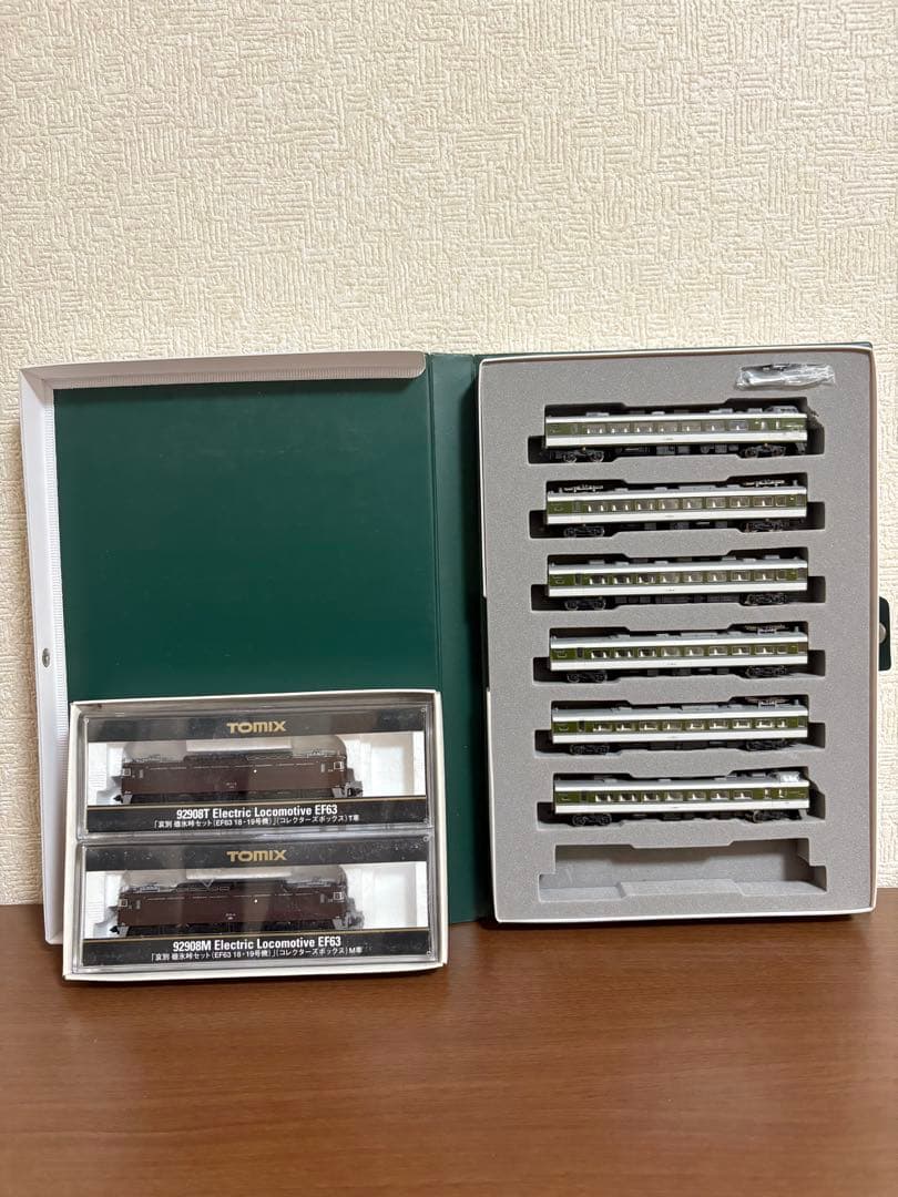 Nゲージ　EF63碓氷峠セット＋189系6両