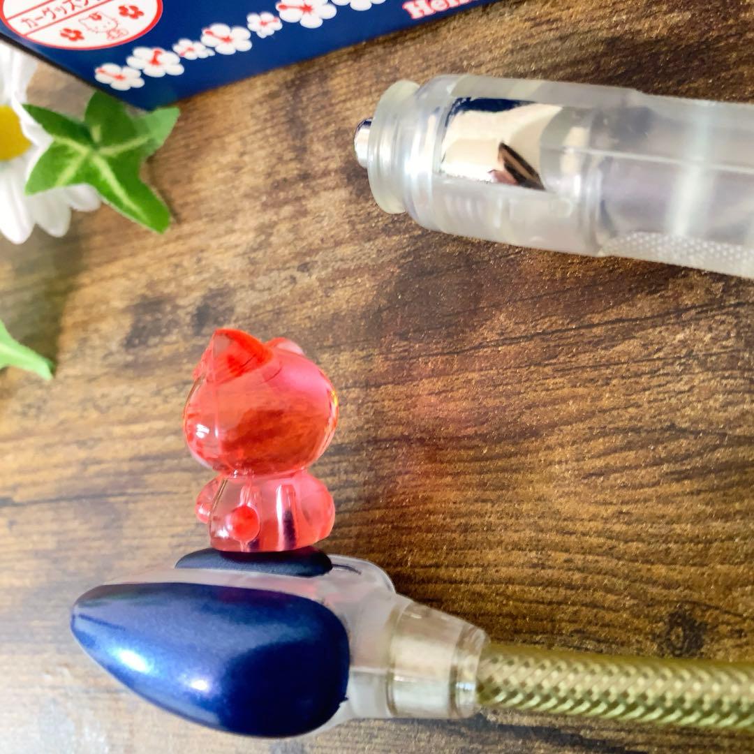 ⭐︎希少激レア⭐︎ハローキティ　クリアピンク　ハイビスカス　マスコットフレキライト