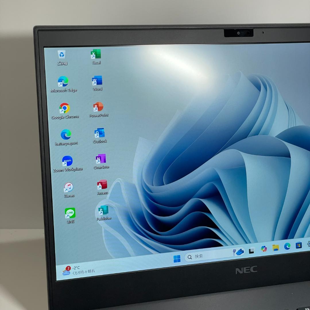 第10世代i7 NEC VersaPro ノートPC win11 16GB 薄型