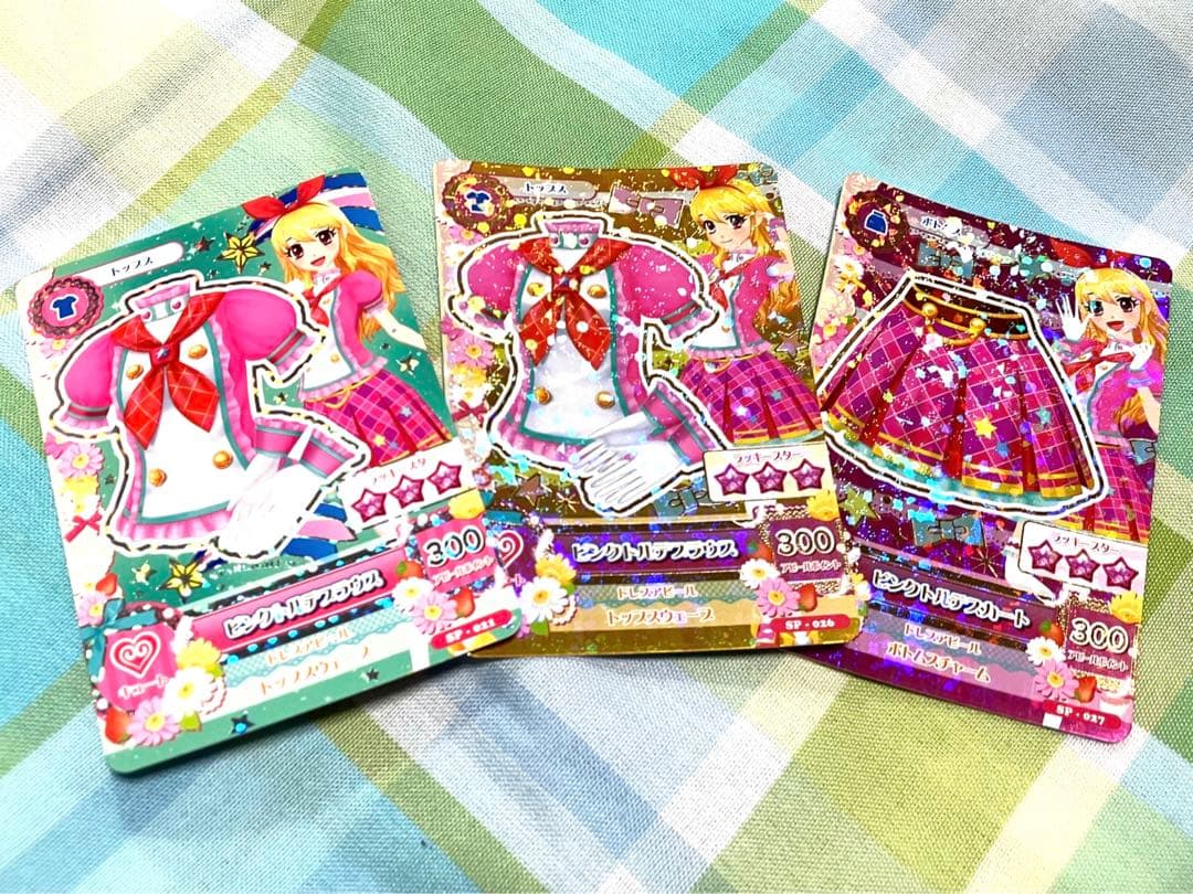 アイカツカード　ピンクトルテ