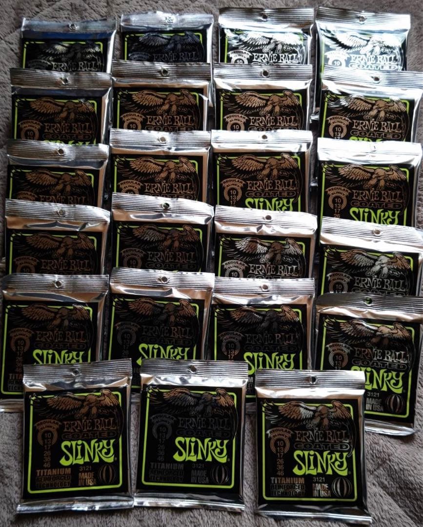 ERNIE BALL Coated Slinky 23個セット