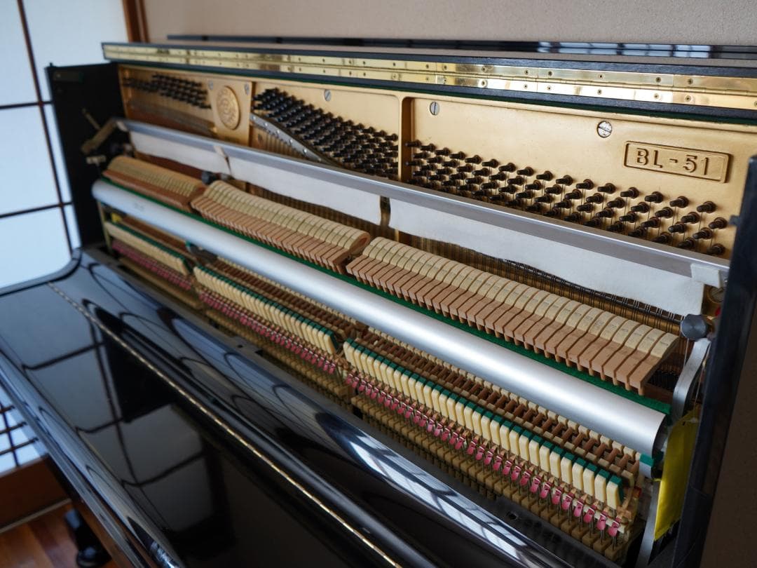 （極上中古）カワイ アップライトピアノ KAWAI BL-51 (日本製)