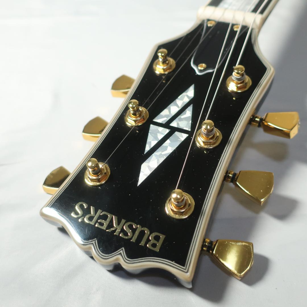 BUSKER'S レスポールカスタムタイプ エレキギター ケース付 弦交換済