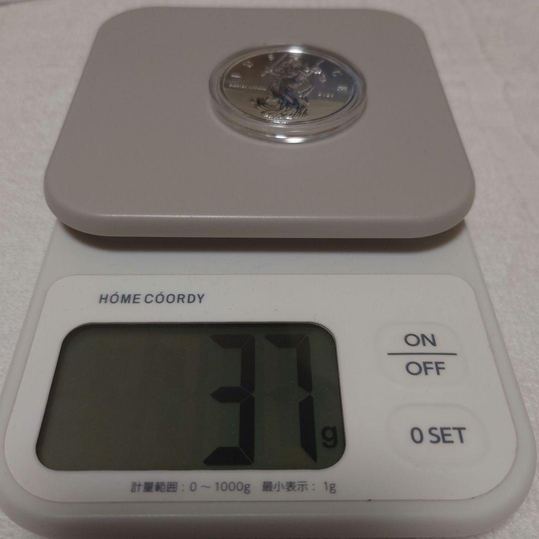 2023年 ジブラルタル 「正義の女神」１オンス銀貨