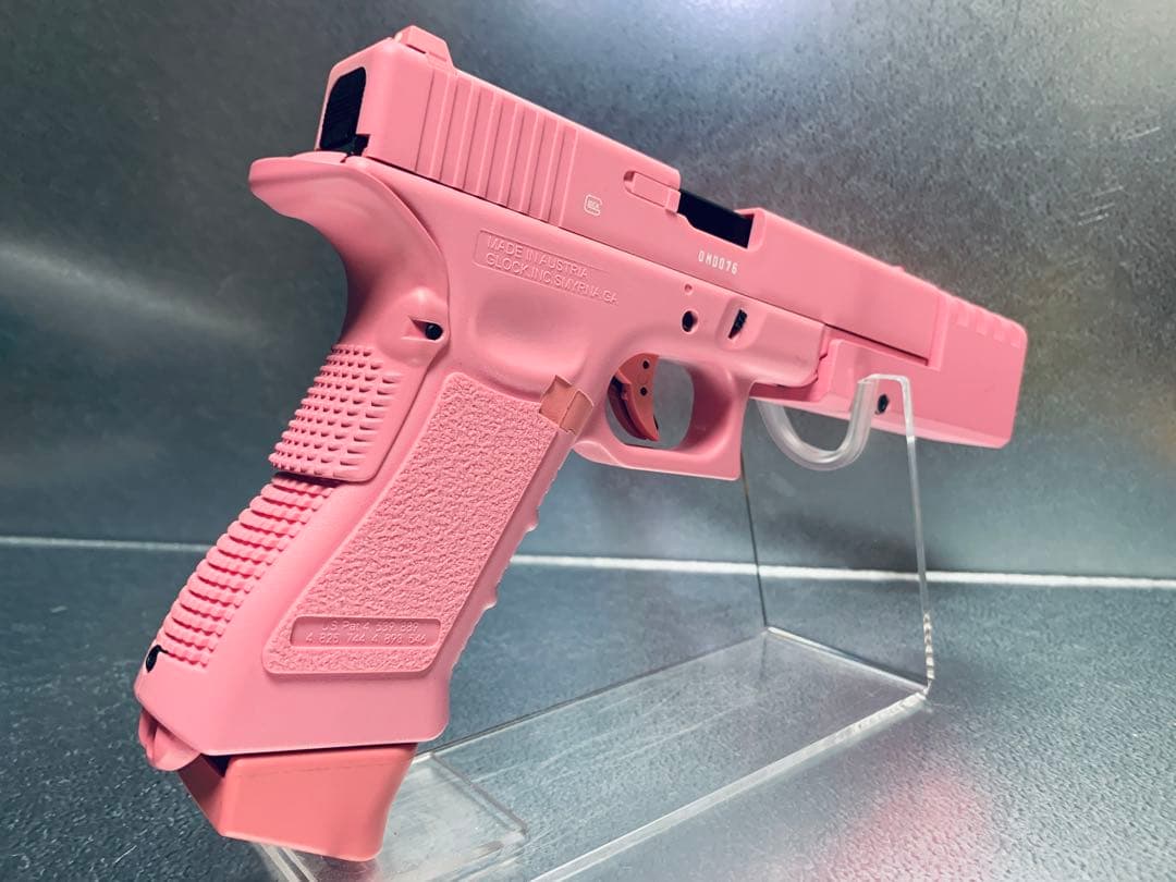 東京マルイ グロック17 ガスブローバック ピンク コンペンセイター カスタム