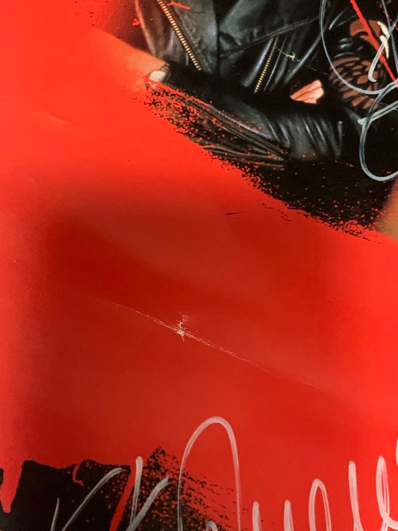 ジューダスプリースト　サイン入りポスター