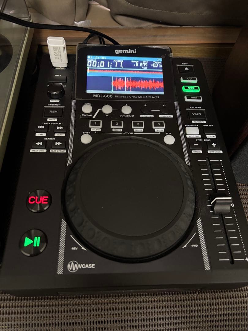 DJ機材 gemini MDJ-600