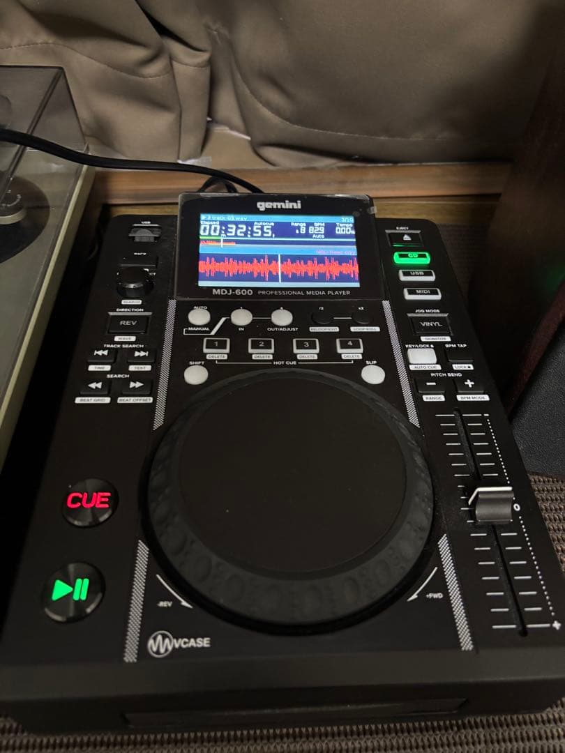 DJ機材 gemini MDJ-600