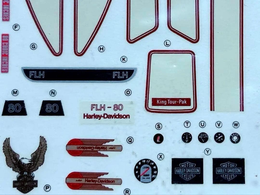 ヴィンテージ 日東科学 1/12 ハーレー・ダビッドソン w/サイドカー