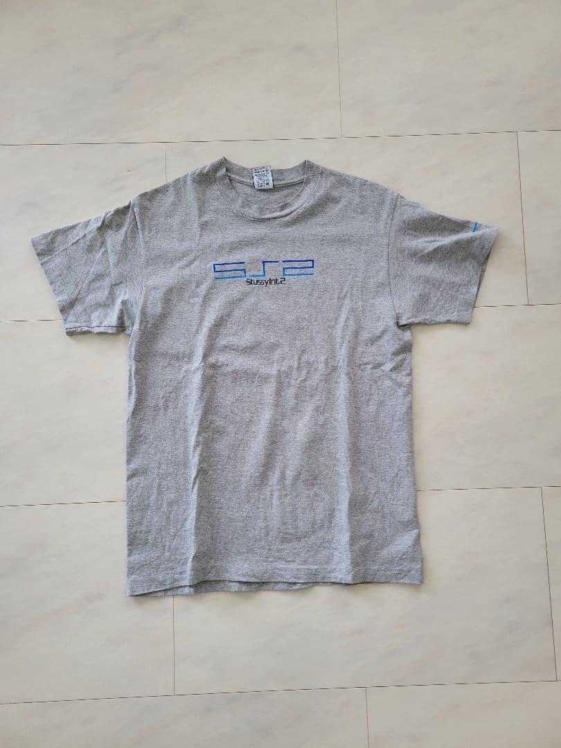 OLD STUSSY PS2 パロディTシャツ プレステ2 グレー