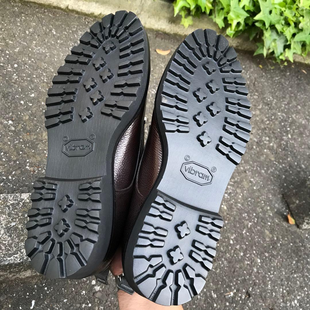 【新品未使用】WH(ダブルエイチ) ダブルモンク プレーントゥ 定価約6万