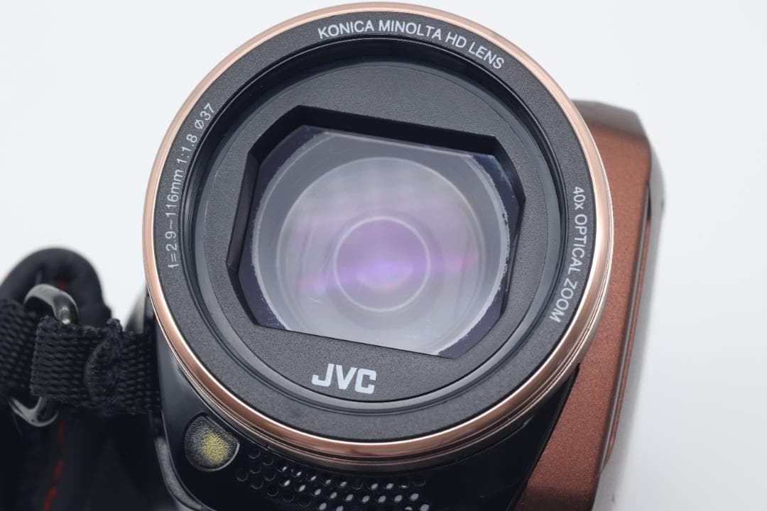 【2702】JVC ビデオカメラ Everio R GZ-F200-T