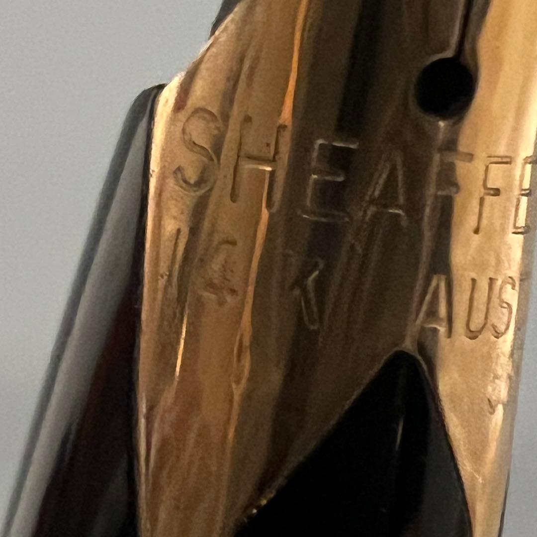 14K SHEAFFER シェーファー 万年筆 タルガ ロンス