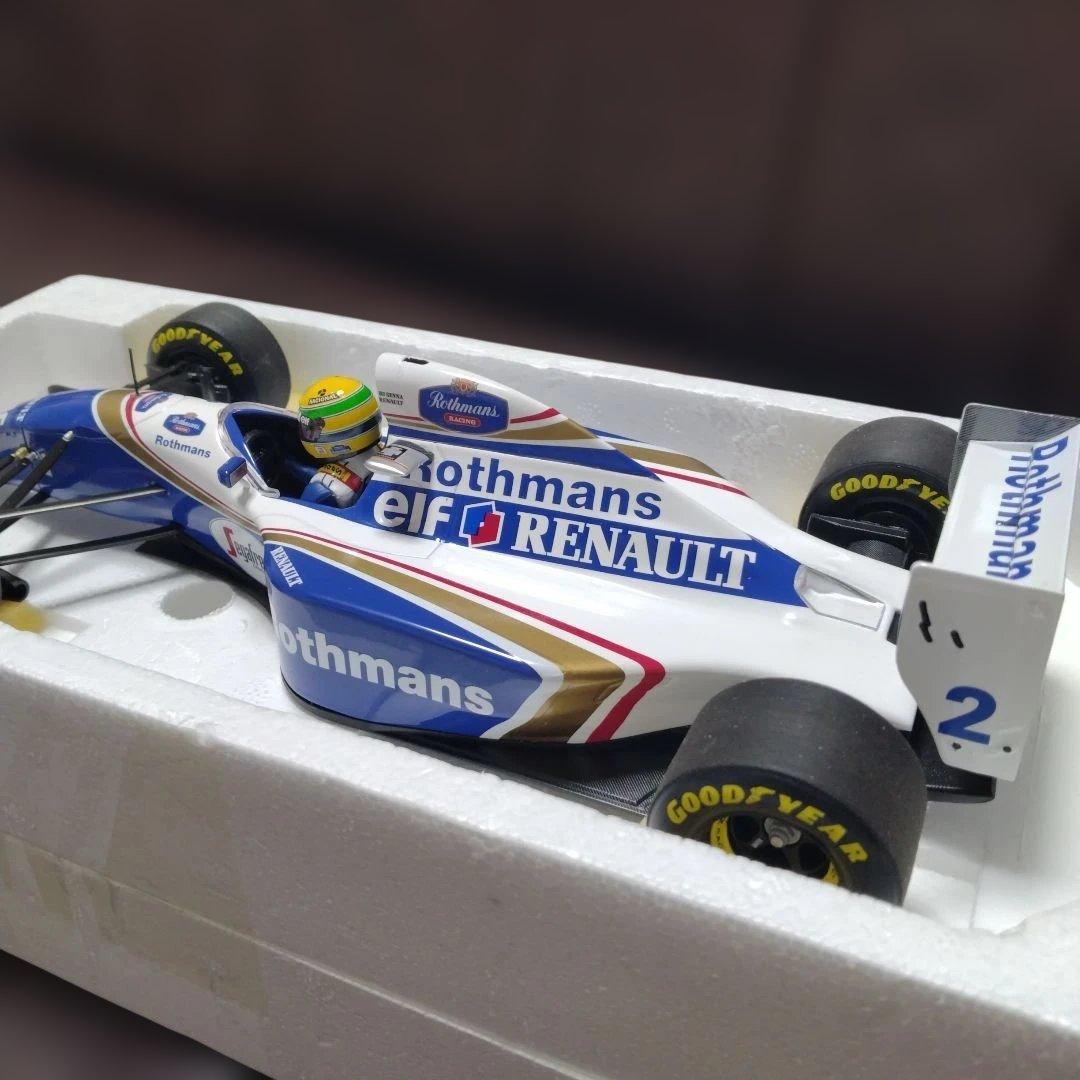 1/18 ウィリアムズ FW16 サンマリノGP アイルトン セナ ロスマンズ
