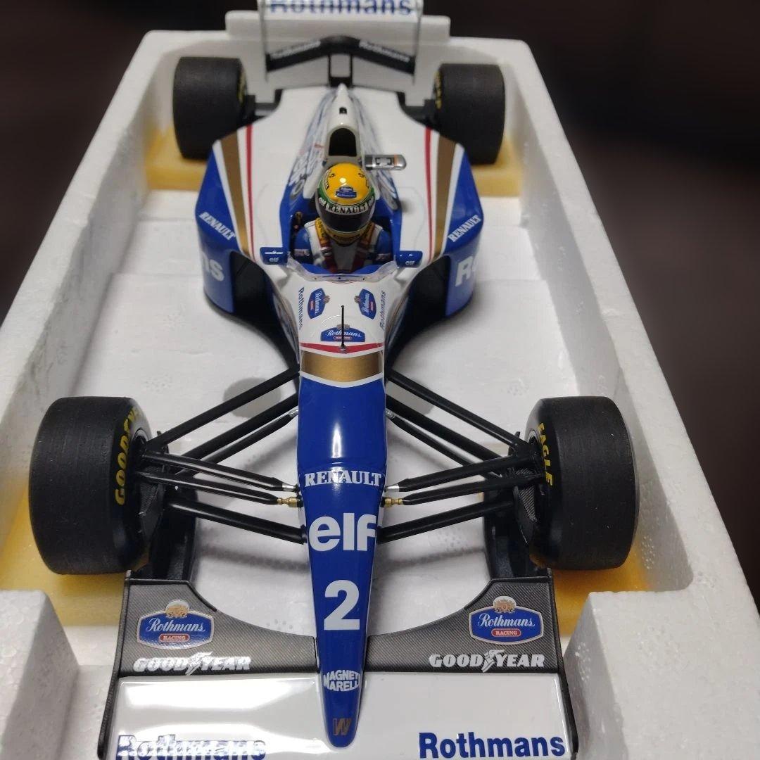1/18 ウィリアムズ FW16 サンマリノGP アイルトン セナ ロスマンズ