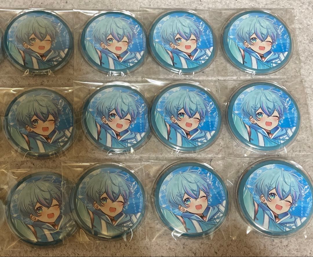 シクフォニ 雨乃こさめ ジグザグ 缶バッチ 12個セット