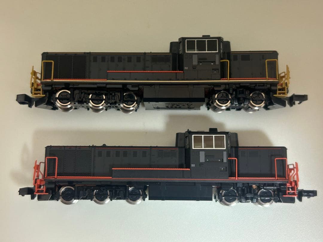 Nゲージ　TOMIX 2229 2230 DE10 JR九州黒色塗装　A B