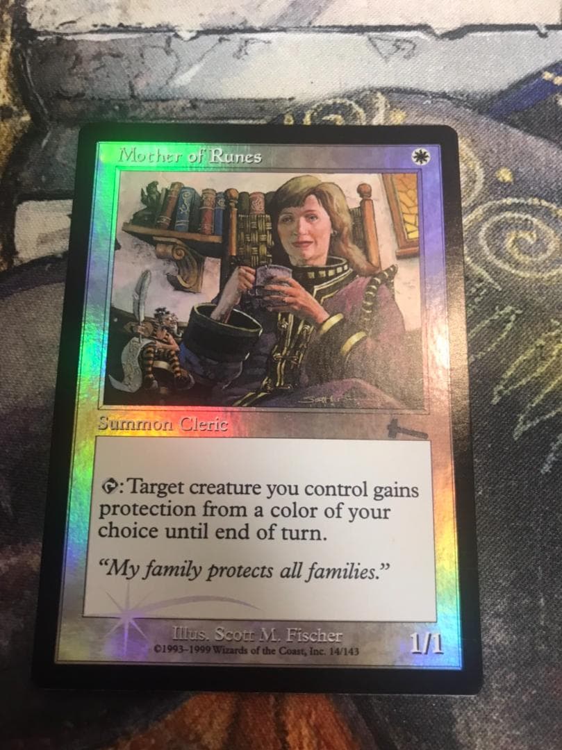 MTG　《ルーンの母》　ULG版　Foil　英語　4枚セット