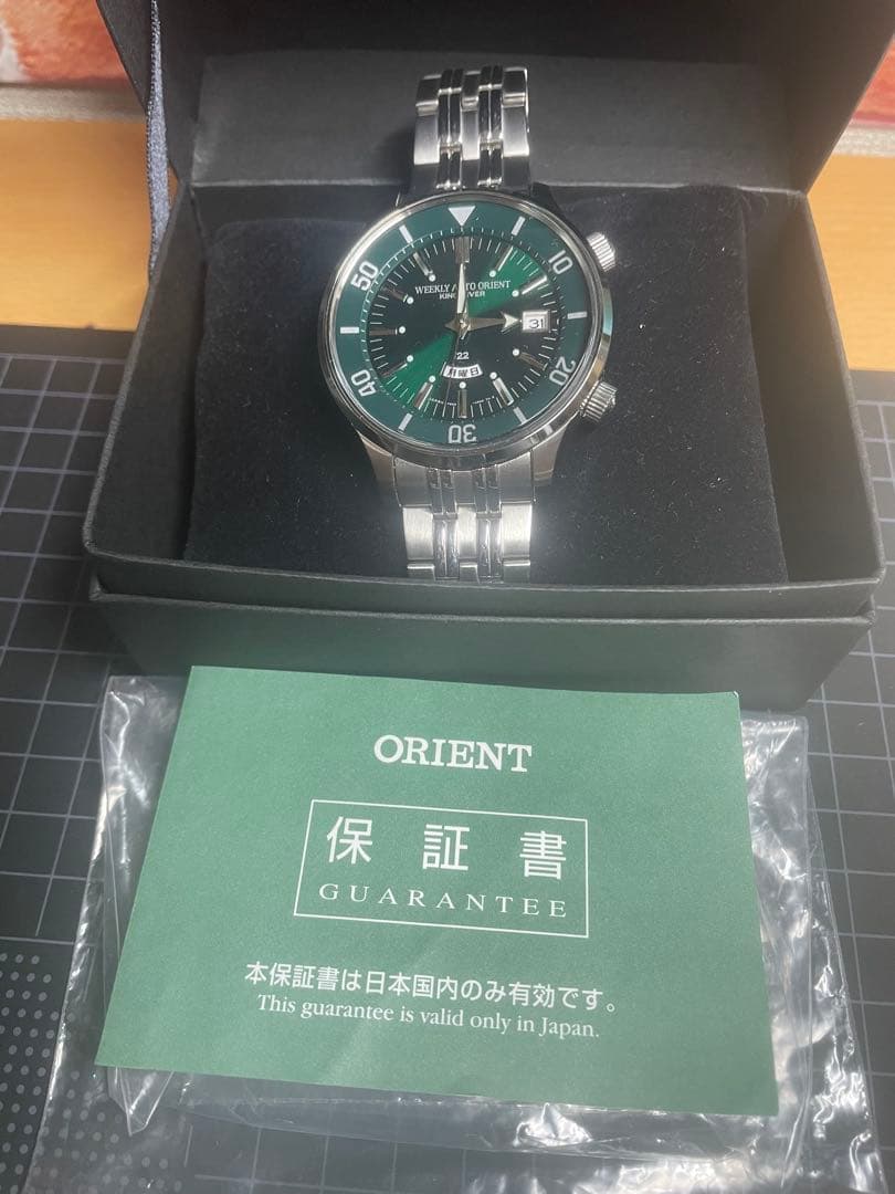 12/31まで感謝価格【限定】美品ORIENT WEEKLY キングダイバー