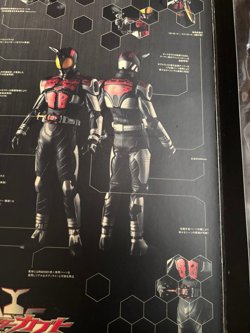 RAH BM 仮面ライダー ダークカブト フィギュア
