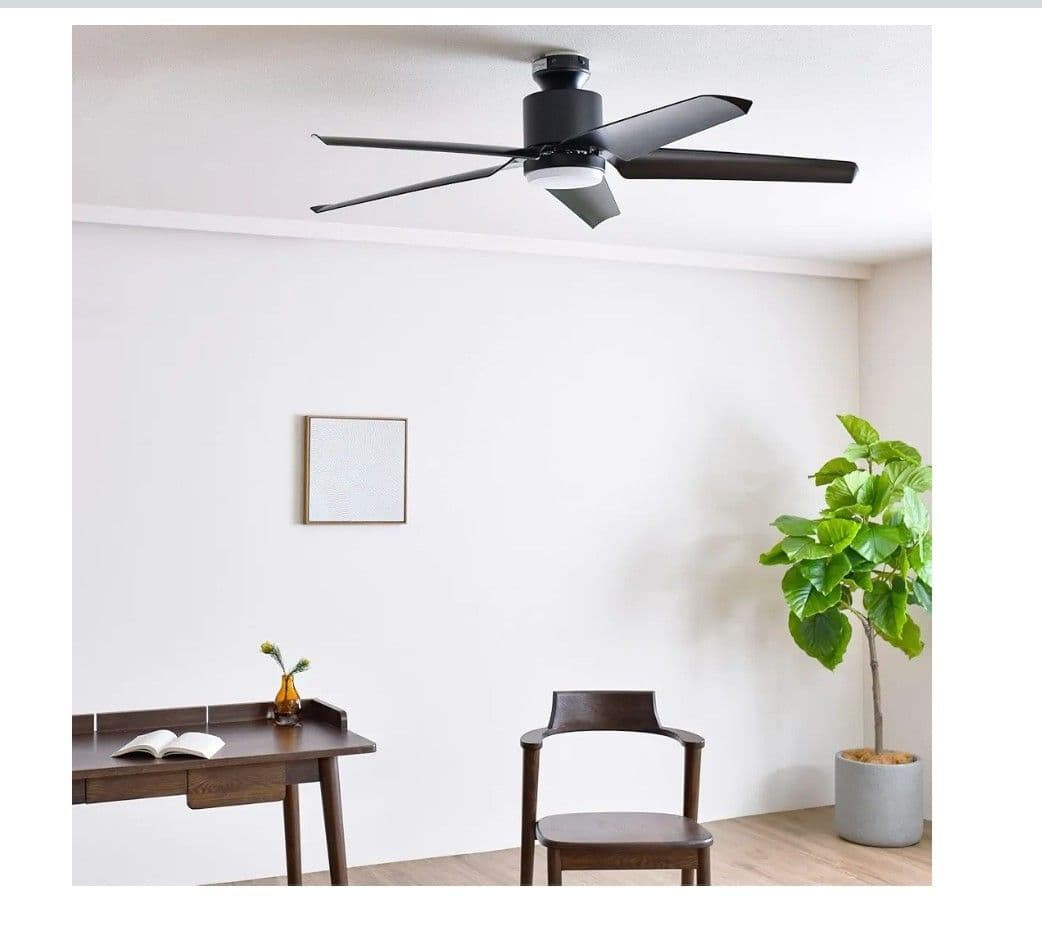 VENTOTAシーリングファンライト ホワイト DCモーター　ベントータ　5枚羽