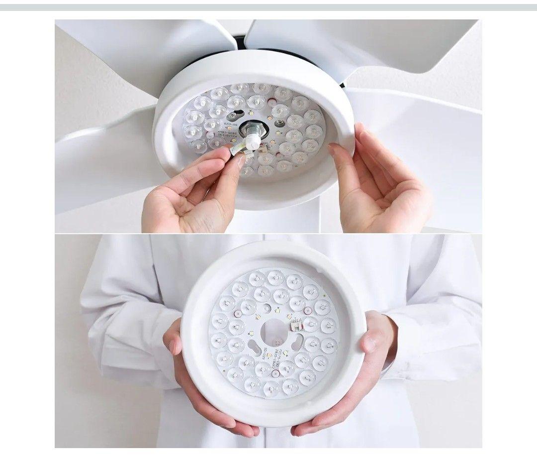 VENTOTAシーリングファンライト ホワイト DCモーター　ベントータ　5枚羽