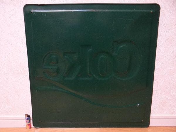 非売品 ビンテージ Enjoy Coke コカ・コーラ 看板 ホーロー