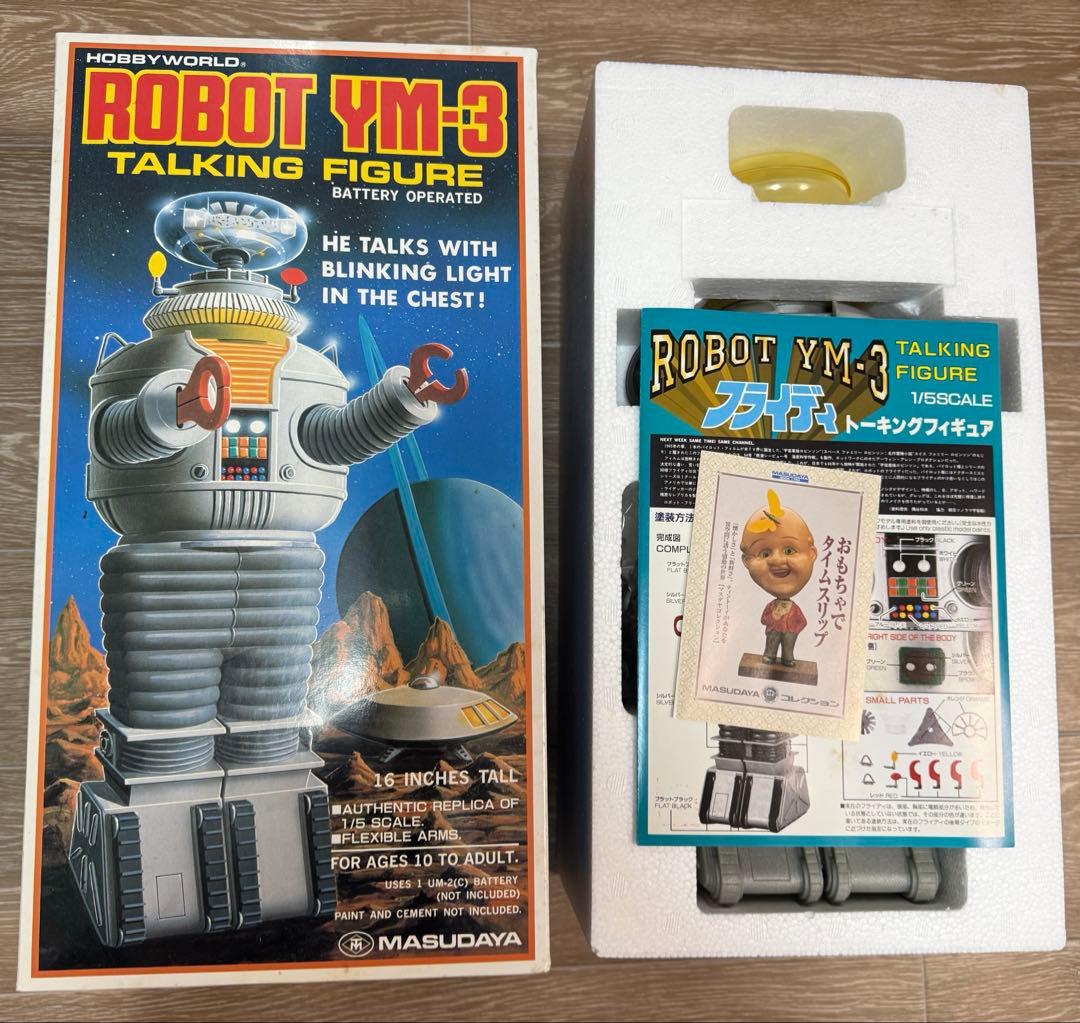 MASUDAYA ROBOT YM-3 トーキングフィギュア 箱・生産証明書付属