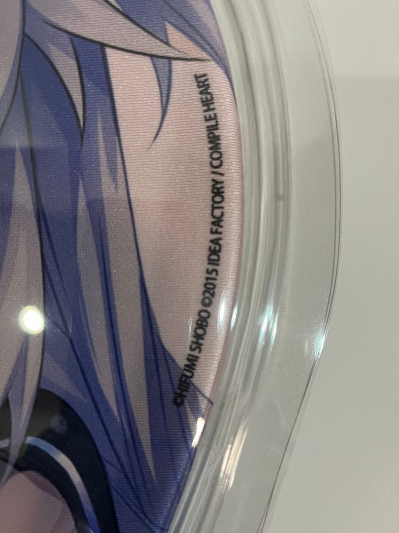 新次元ゲイムネプテューヌⅦ パープルハート 立体マウスパッド