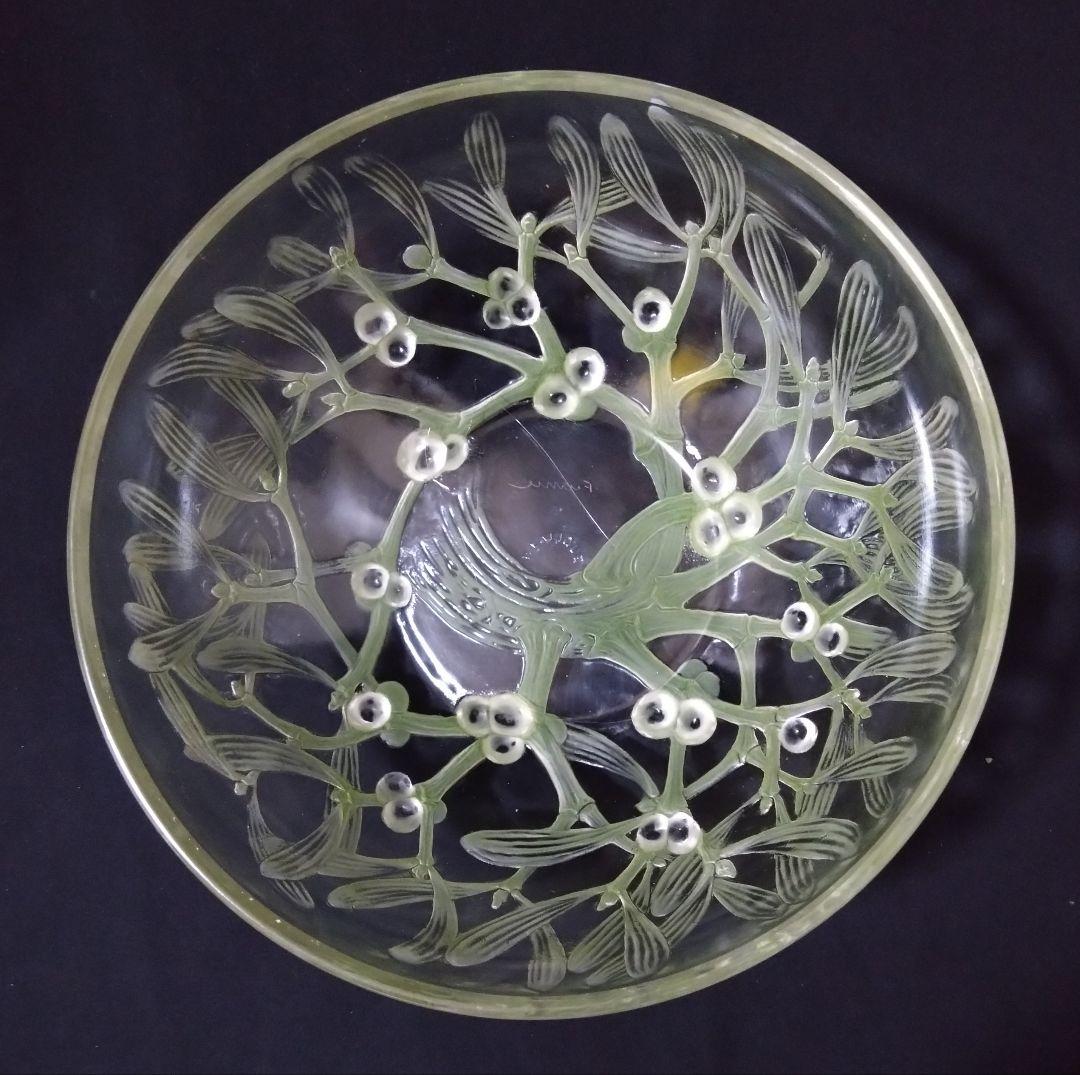 ルネ・ラリック　R LALIQUE 　GUI No.1 ヤドリギ　パチネ彩色