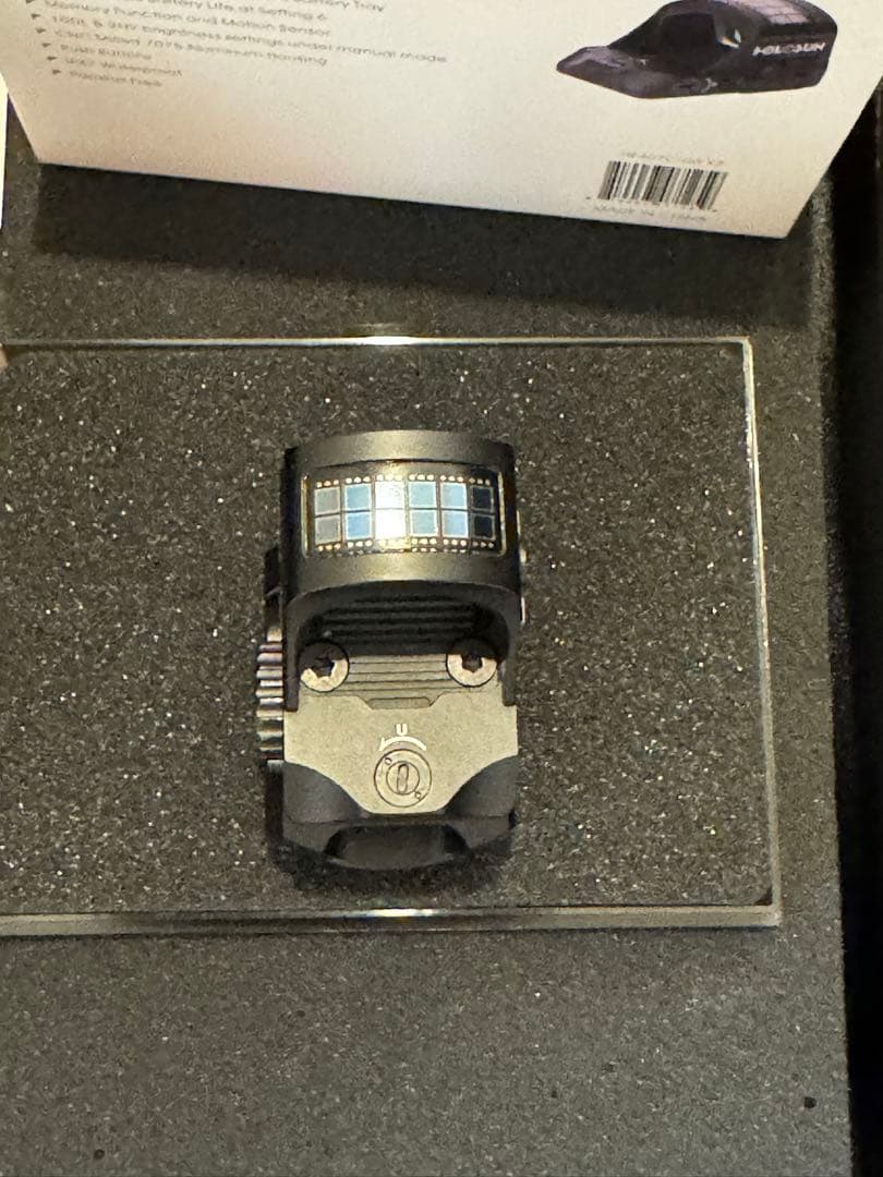 HOLOSUN 407C ドットサイト 実物　ホロサン　グリーン　mws GHK