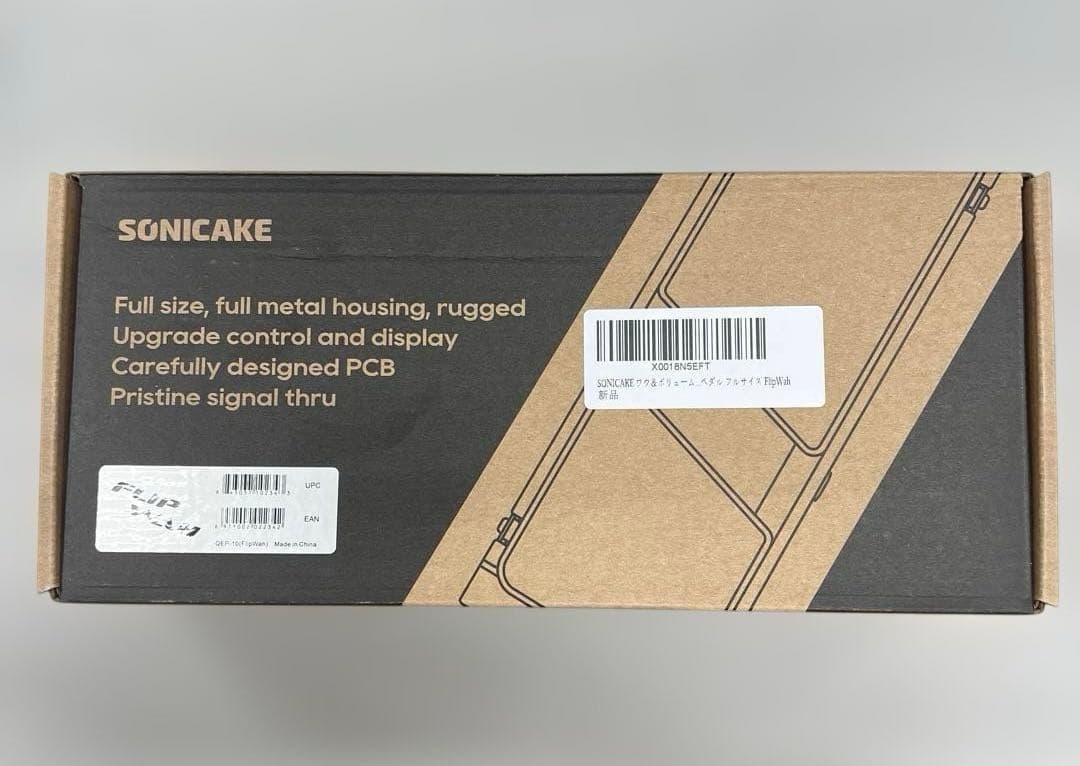 511154 SONICAKE ワウ＆ボリューム ペダル FlipWah