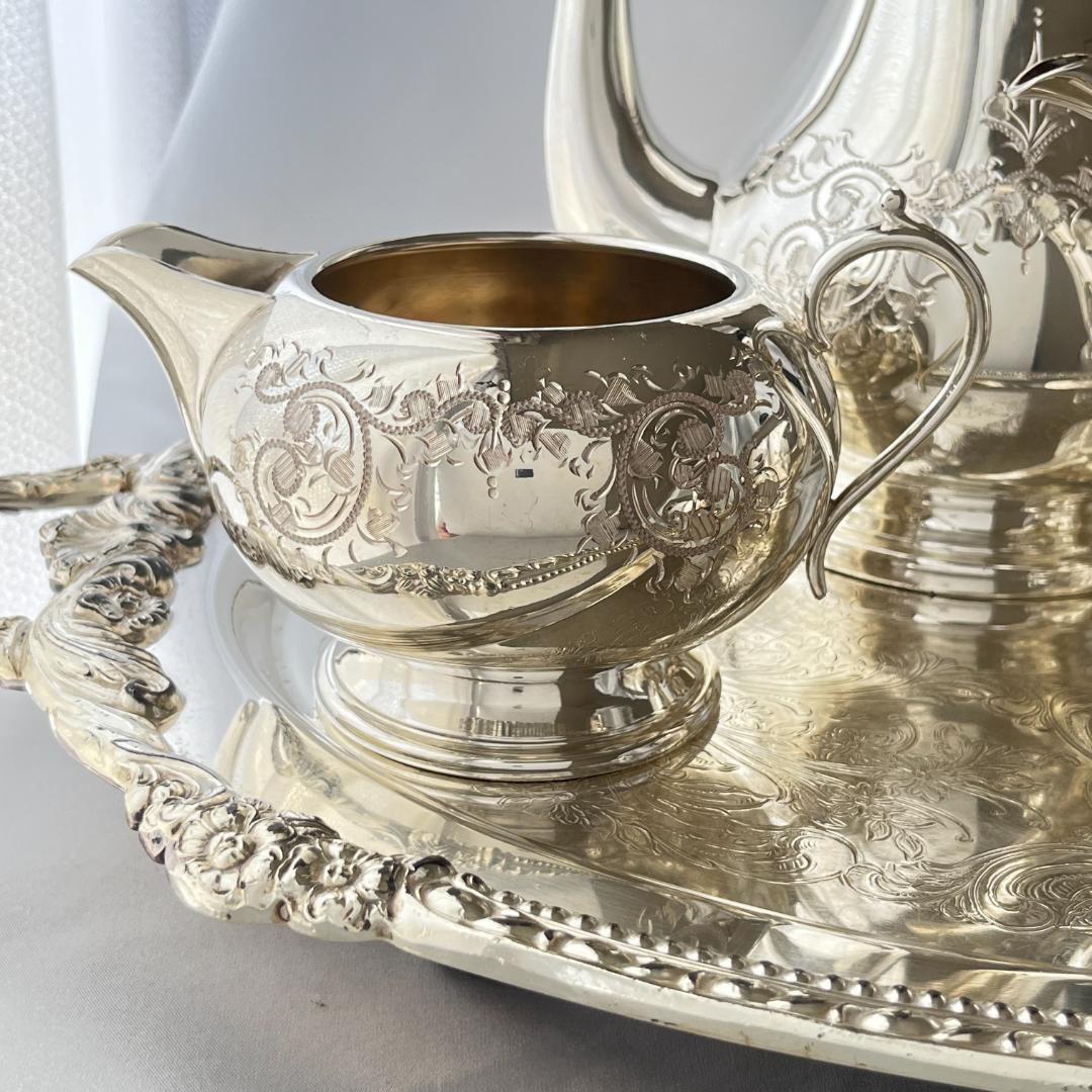 【Cooper Brothers】 ビクトリアン ティーセット 4点ティーポット