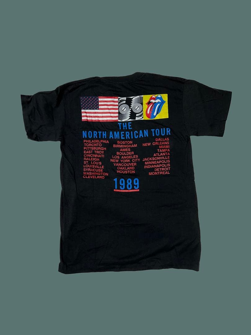 Rolling Stones Steel Wheels ツアーTシャツ