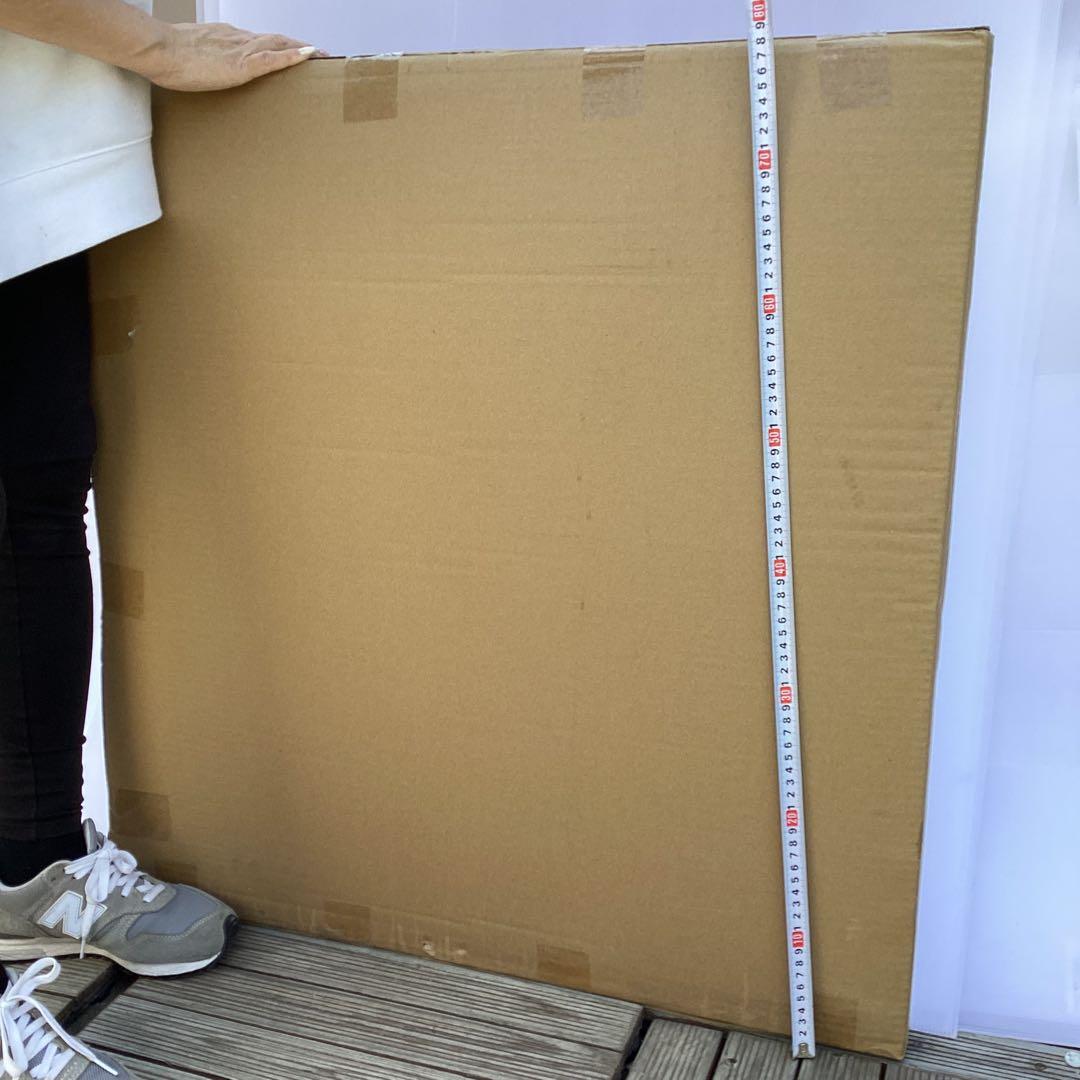 IKEA ヴィットショー　コーヒーテーブル　ガラス　ブラック　オシャレ　（H6）