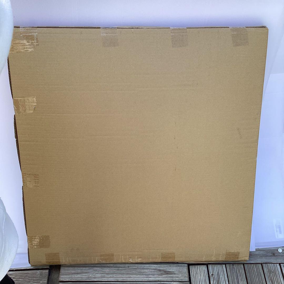 IKEA ヴィットショー　コーヒーテーブル　ガラス　ブラック　オシャレ　（H6）