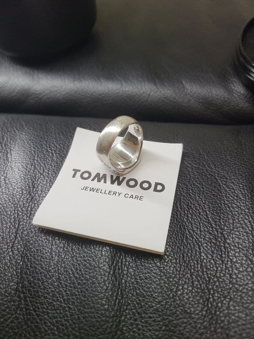 TOMWOOD リング 56 Cushion Black Onyx