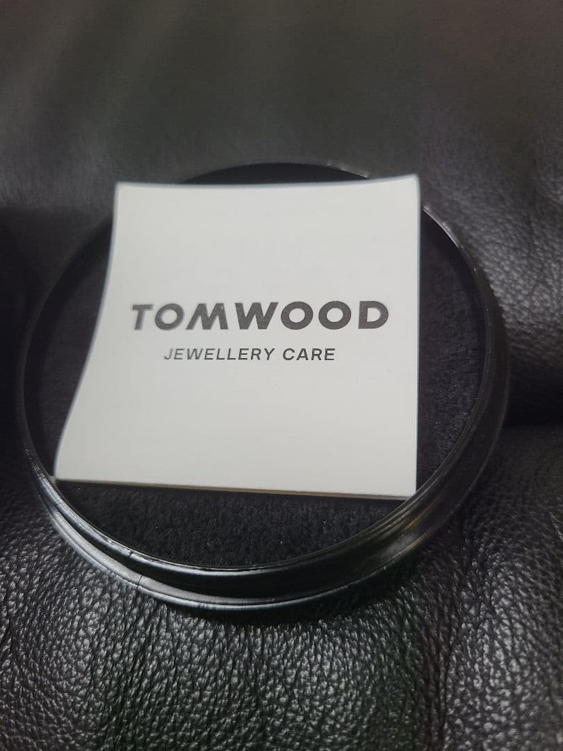 TOMWOOD リング 56 Cushion Black Onyx