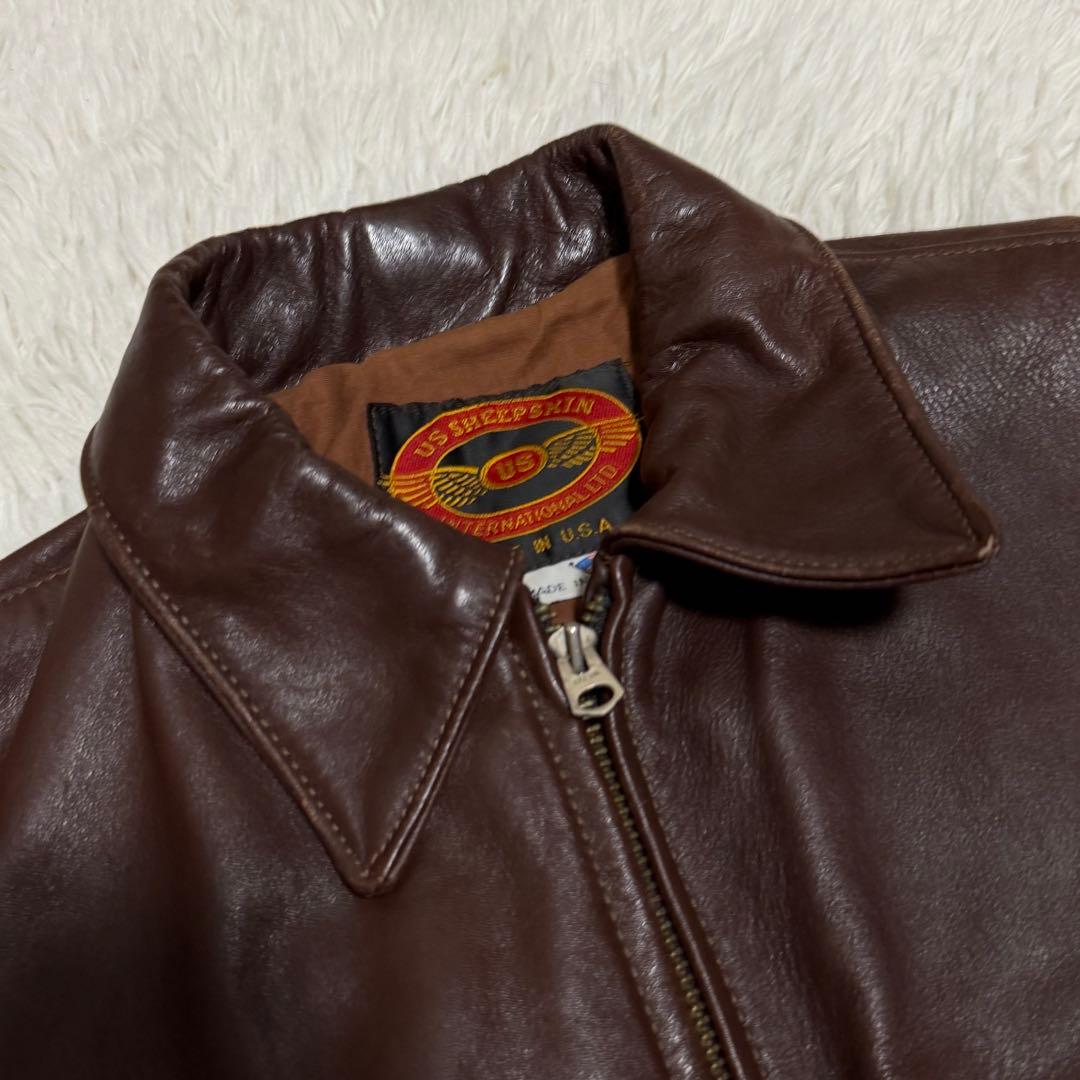 XLサイズ相当 ホースハイド　シングルライダースジャケット　USA製　TALON