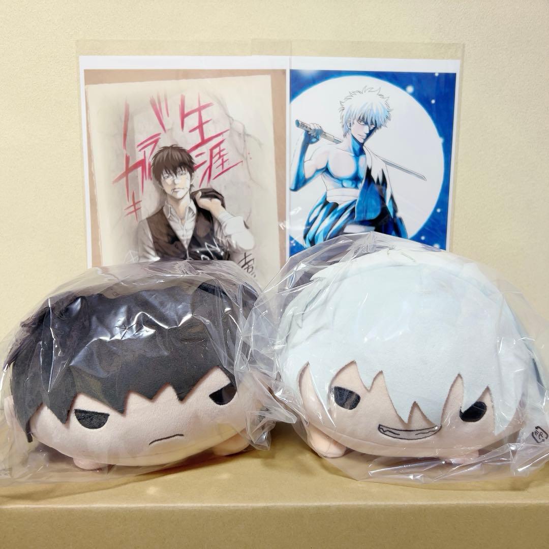 【銀魂】坂田銀時/土方十四郎 BIGのるキャラマスコット 限定特典ブロマイド