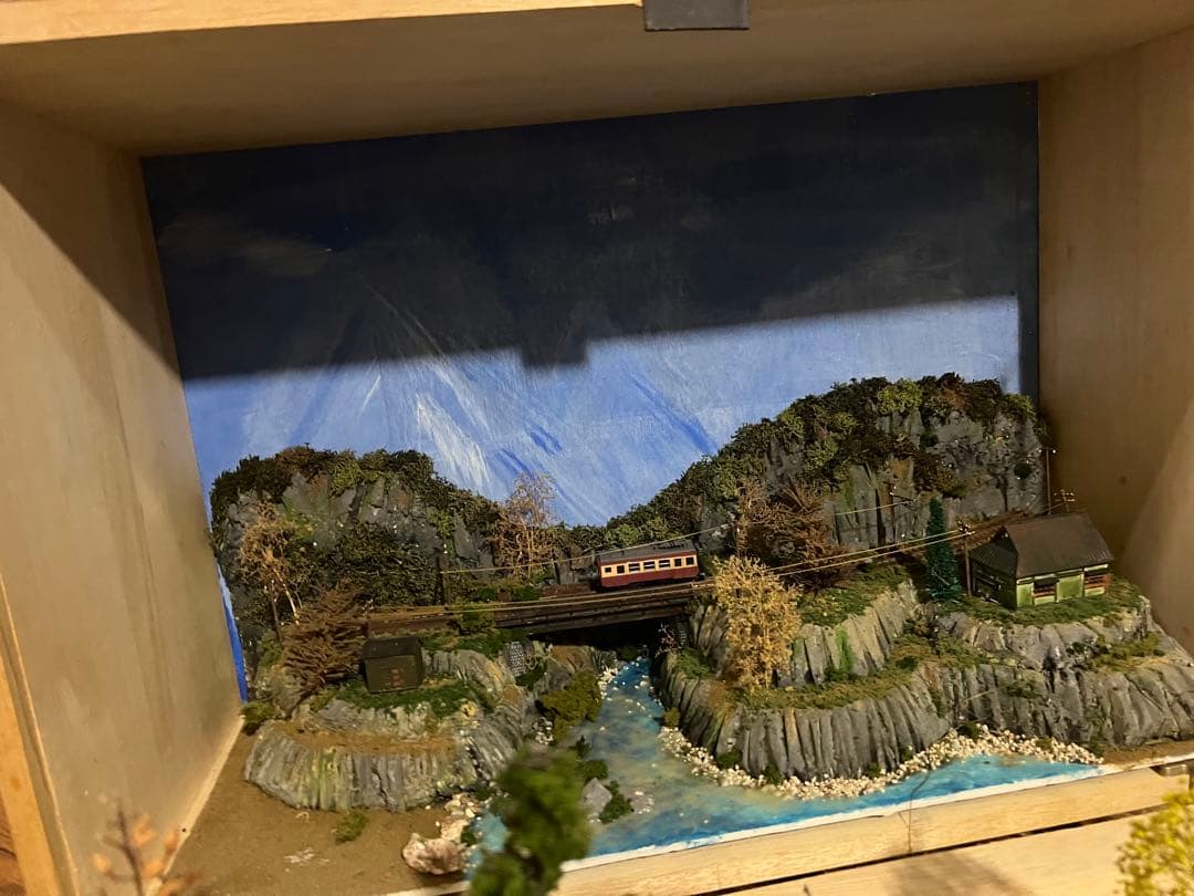 ジオラマ　鉄道