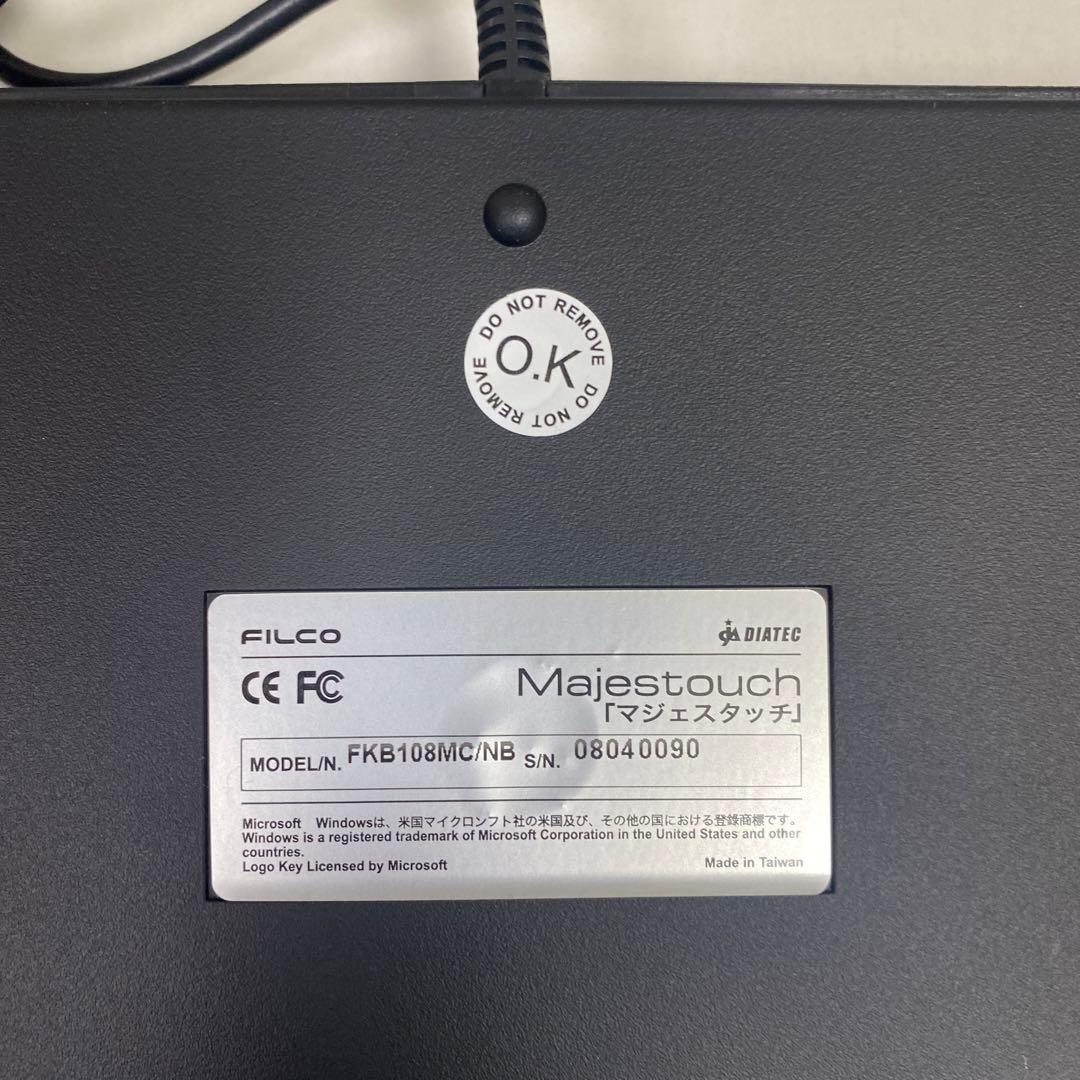 FILCO Majestouch 日本語配列 有線キーボード 青軸