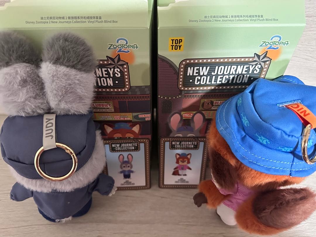 ズートピア2 toptoy ニック ジュディ 私服セット　正規品