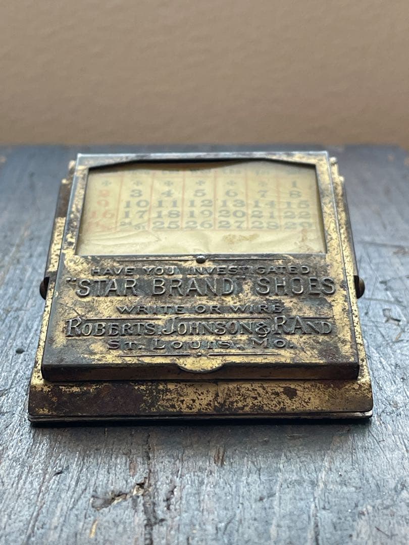 1937年 30s STAR BRAND SHOES アンティーク クリップ