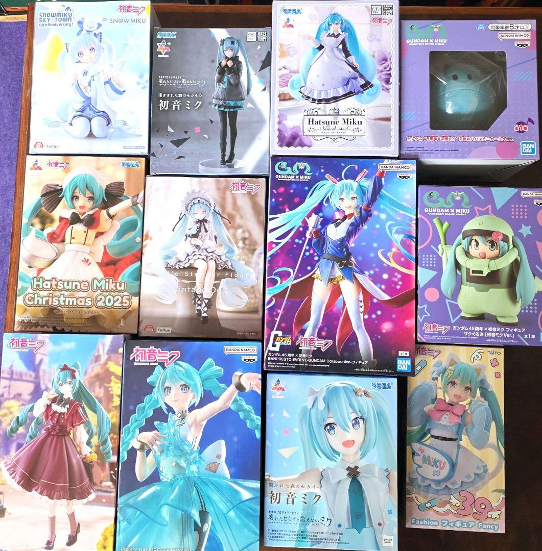 初音ミク フィギュアセット 12体セット まとめ売り