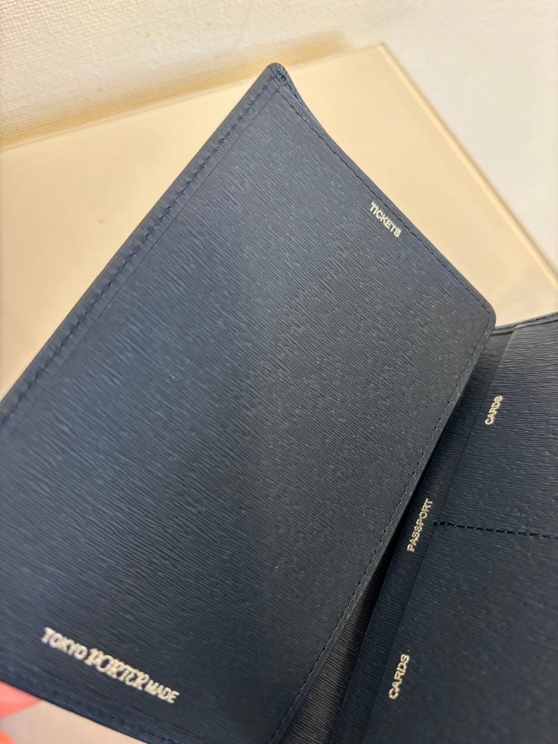 PORTER パスポートケース ネイビー